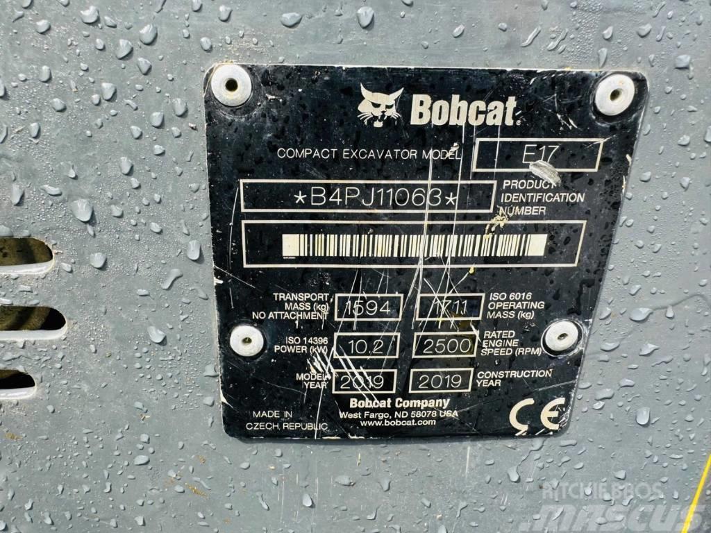 Bobcat E 17 Minigraafmachines < 7t