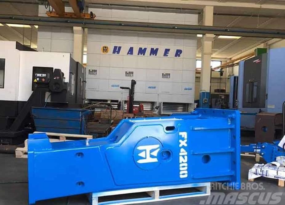 Hammer FX 4200 Hydraulic breaker 4400kg Hamers en brekers