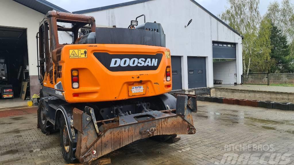 Doosan DX 165 W-5 Wheeled excavators