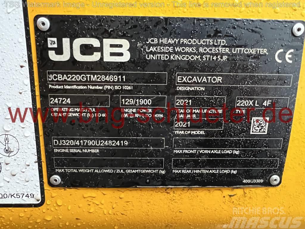 JCB 220X LC -gebraucht- Rupsgraafmachines