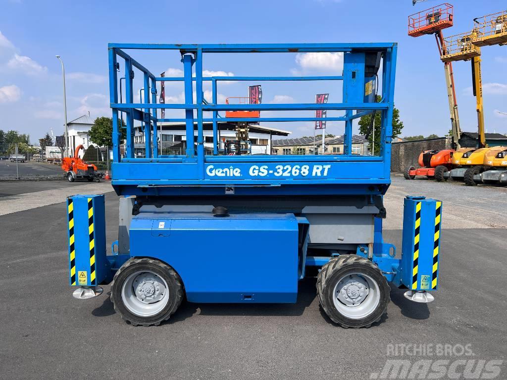 Genie GS3268 RT diesel 4x4 12m (1480) Schaarhoogwerkers