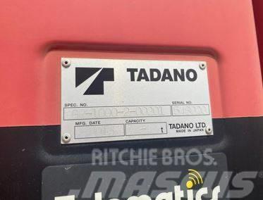 Tadano GR 1000 XL-2 Ruw terrein kranen