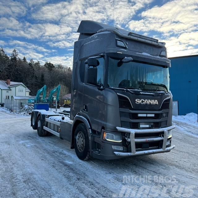 Scania R580 6x2 Chassis met cabine