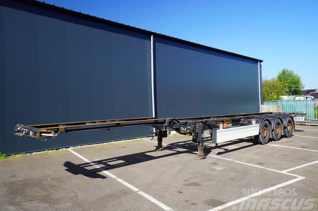 Pacton 3 AXLE 45FT CONTAINER TRANSPORT TRAILER Containerchassis