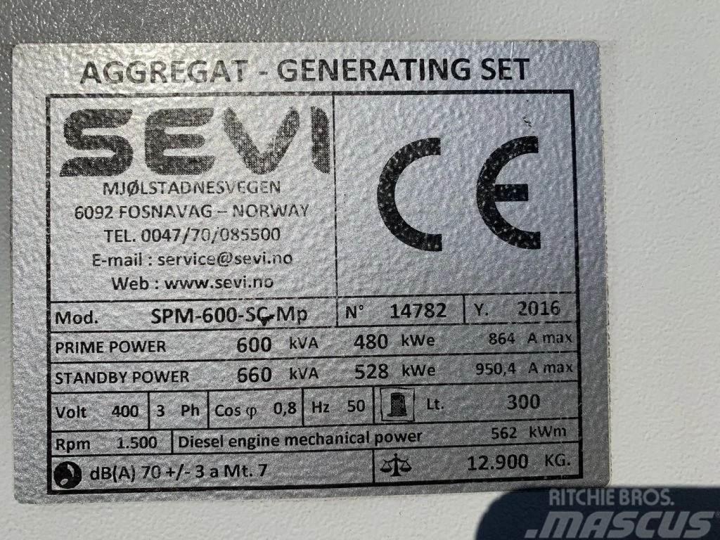  SEVI AGGREGAAT/GENERATING-SET/GENERATORMASCHINIST/ Diesel generatoren