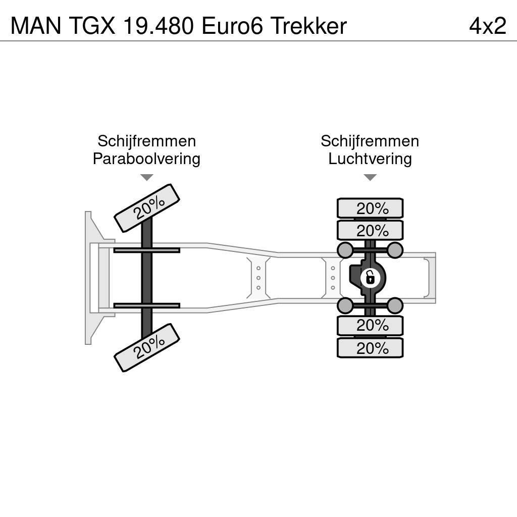 MAN TGX 19.480 Euro6 Trekker Trekkers