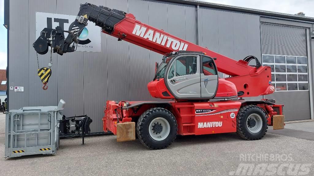 Manitou MRT 3255 / with 5to. winch and man basket PSE4400/ Verreikers