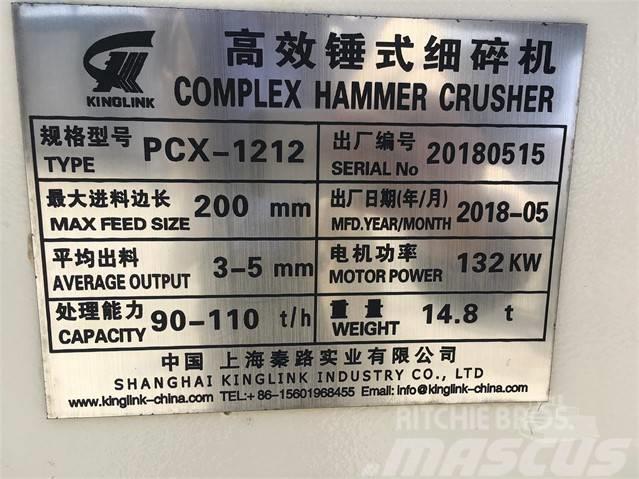 Kinglink PCX1212 Complex Hammer Crusher Vergruizers