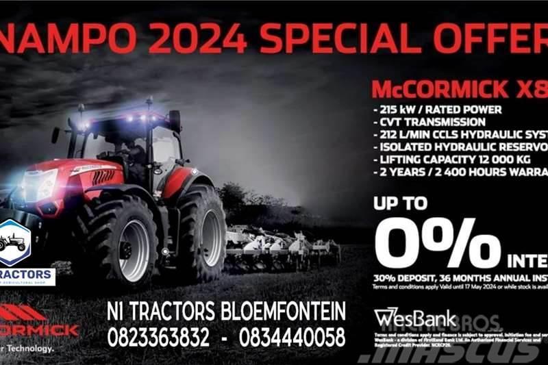 McCormick NAMPO 2024 SPECIAL McCORMICK X8.680 Tractoren