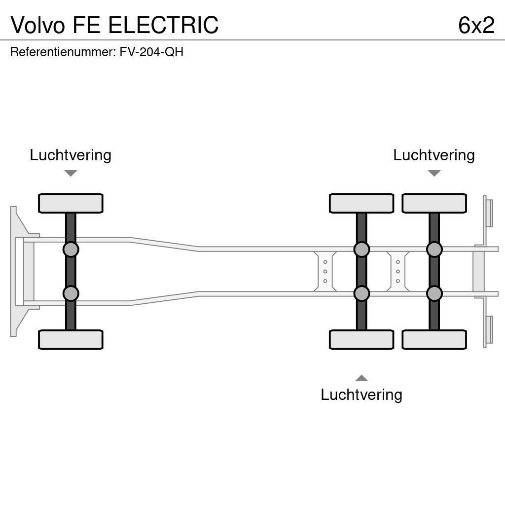 Volvo FE ELECTRIC Platte bakwagens