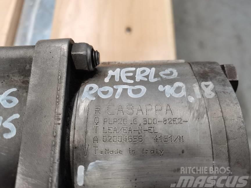 Merlo 40.18 Roto {steering pump which helps Casappa} Motoren