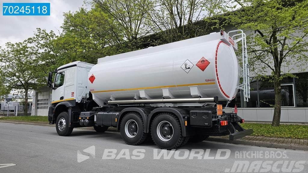 Mercedes-Benz Arocs 3340 6X4 20.000ltr Fuel tanker ADR EURO 3 Tanker trucks
