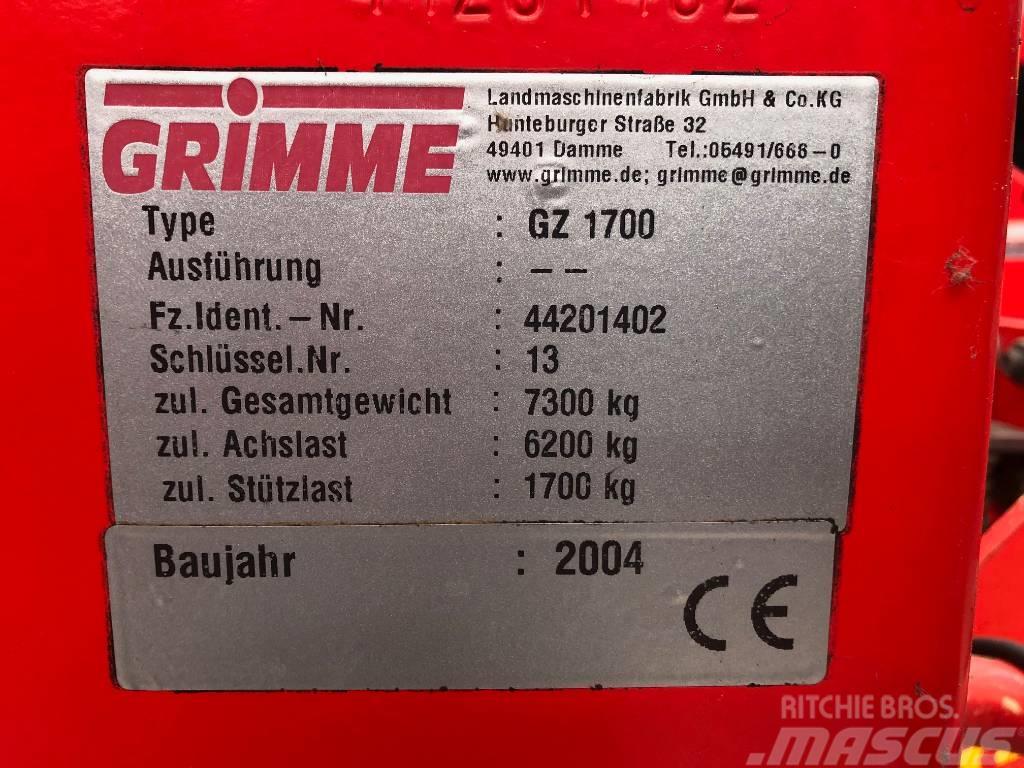 Grimme GZ 1700 Aardappelrooiers