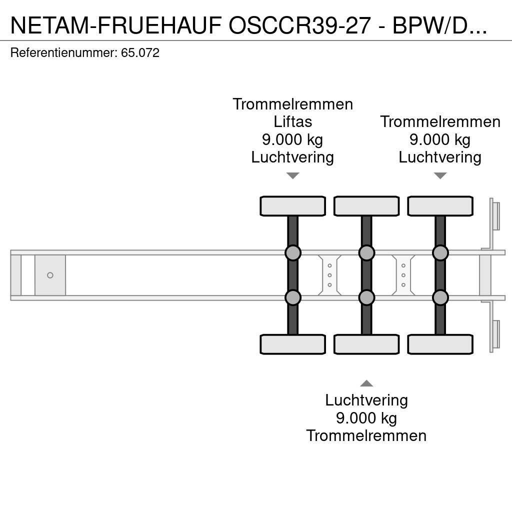  Netam-Fruehauf OSCCR39-27 - BPW/DRUM - Multi ( 2x Containerchassis