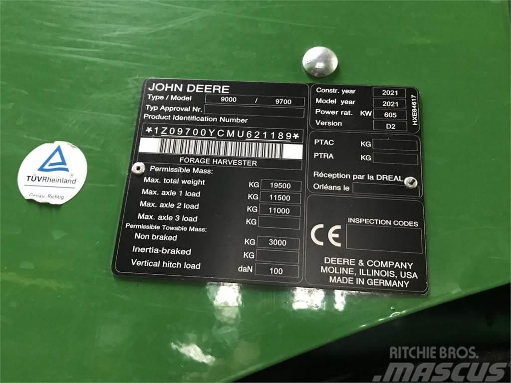 John Deere 9700i Zelfrijdende veldhakselaars