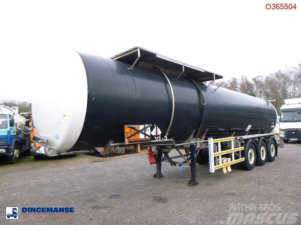  Clayton Bitumen tank inox 31.8m / 1 comp Tankopleggers