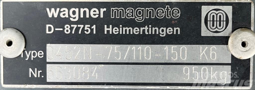 Wagner 0452N-75/110-150 K6 Neodymium overband magnet Sorteer / afvalscheidings machines