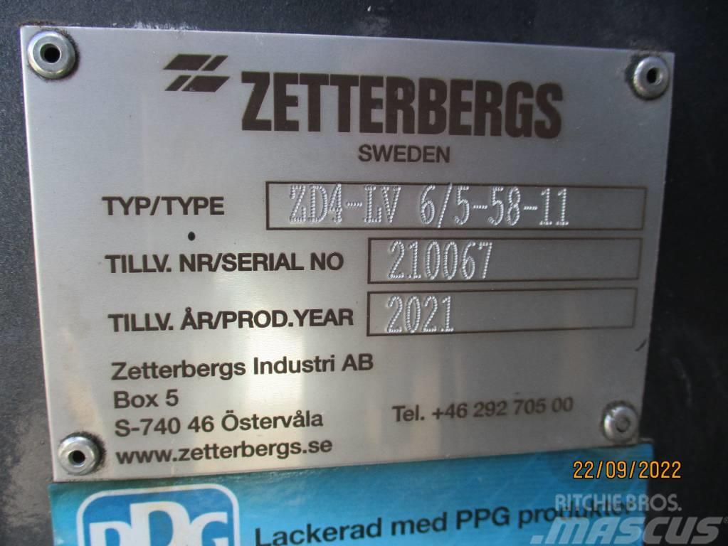  Zetterbergs Dumpersflak  Hardox ZD4-LV 6/5-58-11 Demonteerbaar