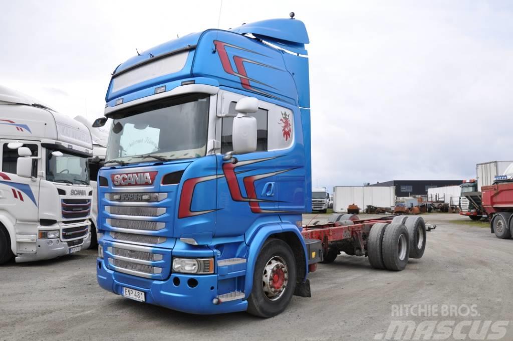 Scania R730 6X2 Euro 6 Chassis met cabine