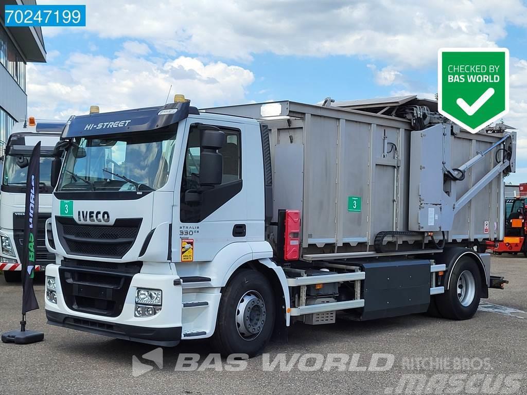 Iveco Stralis 330 4X2 Slaughter waste CNG Retarder ACC Vuilniswagens