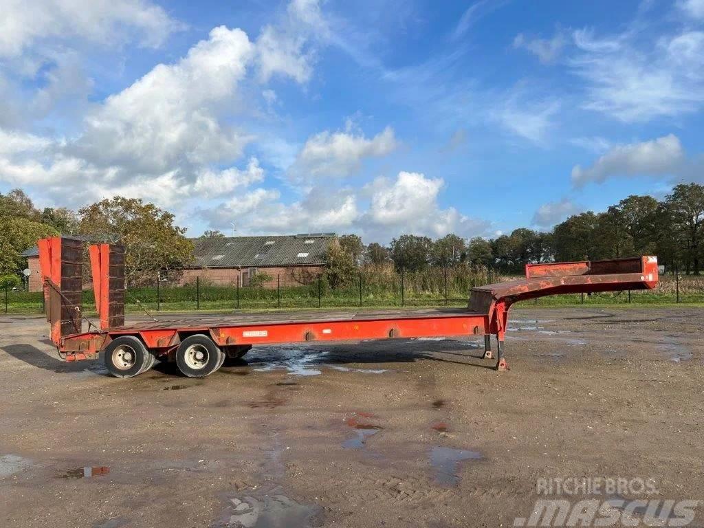  MASSO Lowbed 2 axle 40 ton Diepladers