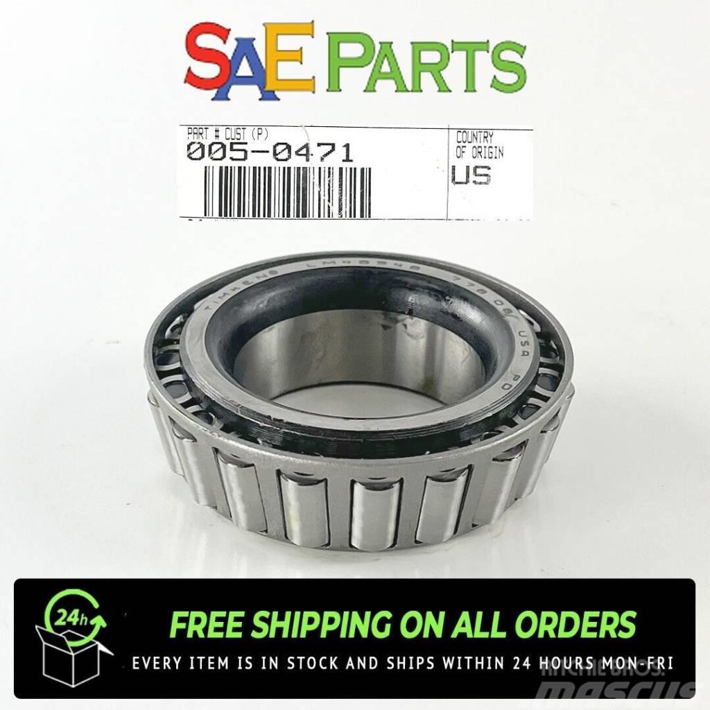 CAT D26M08Y10P472 005-0471 LM48548 Cone Bearing Anders