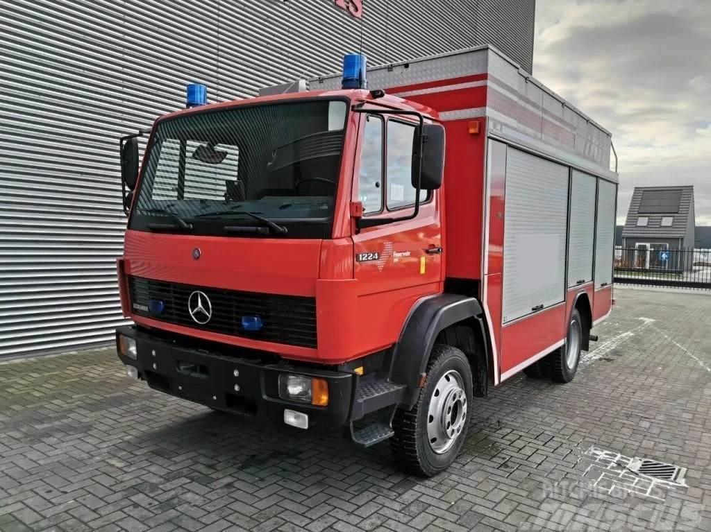 Mercedes-Benz 1224 AF Ecoliner 4x4 - Feuerwehr - Expeditions Fah Brandweerwagens
