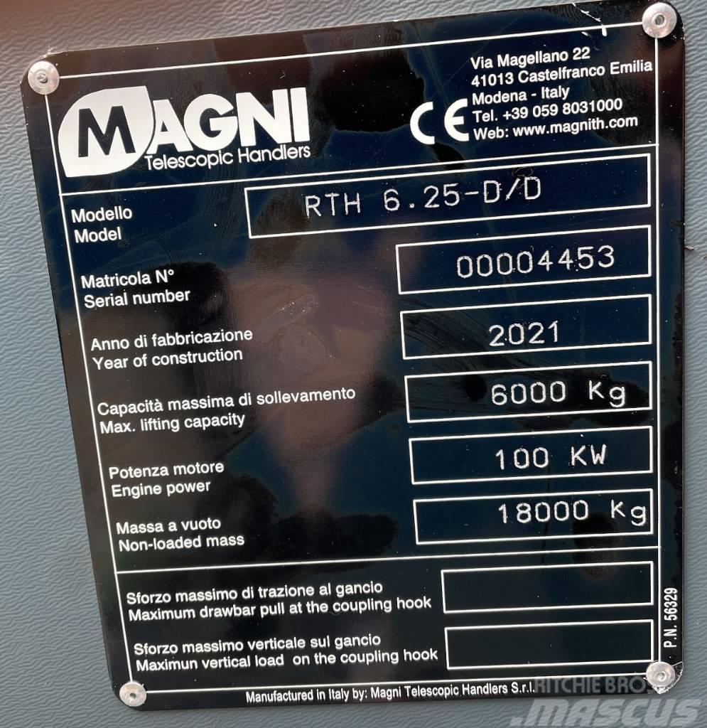 Magni RTH 6.25 Rotating Telehandler, 25m/6to, Telestaple Verreikers
