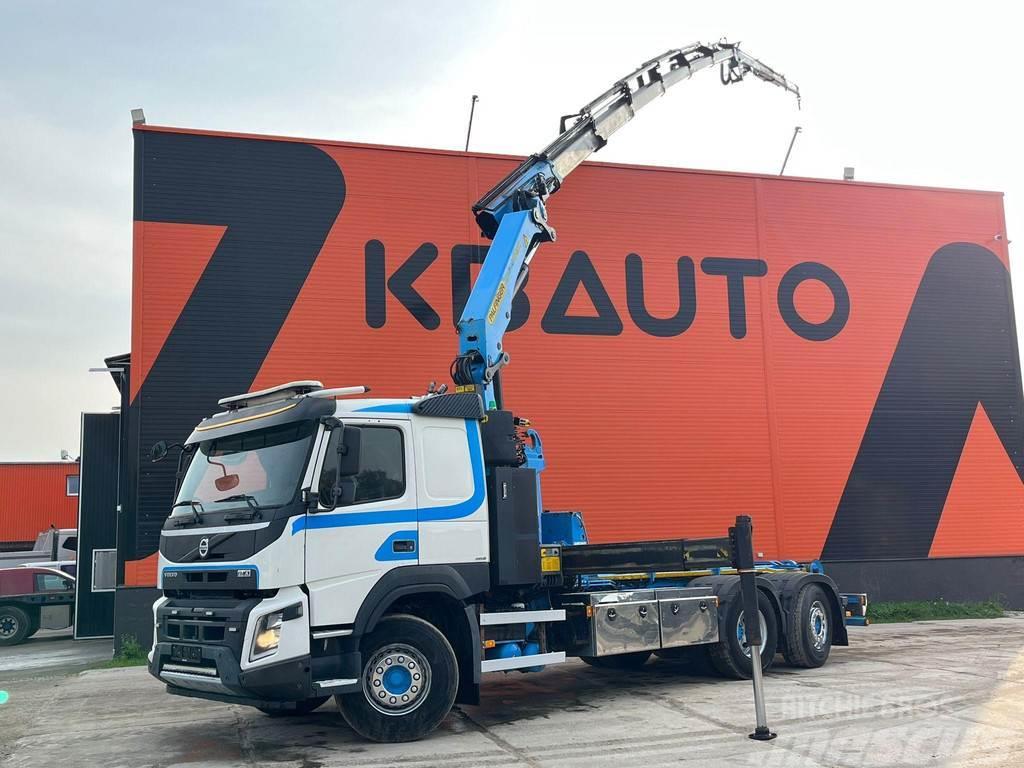 Volvo FMX 410 6x2*4 PK27002 + JIB / PALFINGER 17 ton L=5 Vrachtwagen met containersysteem