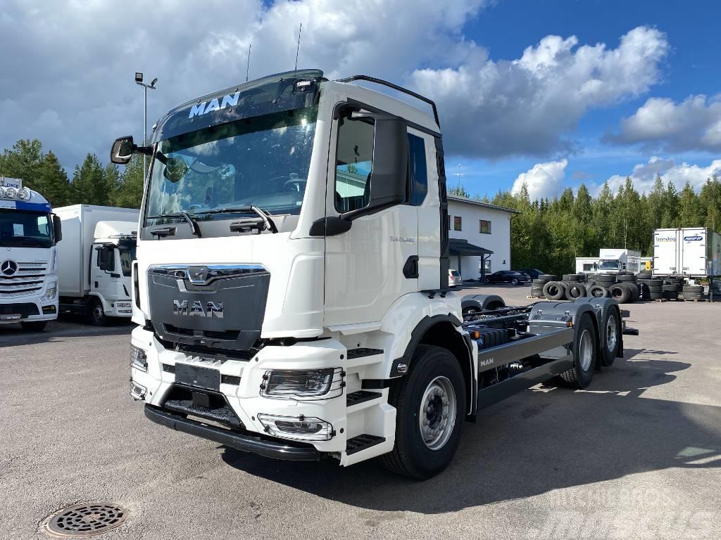MAN TGS 26.400 6x2-4 BL CH Chassis met cabine