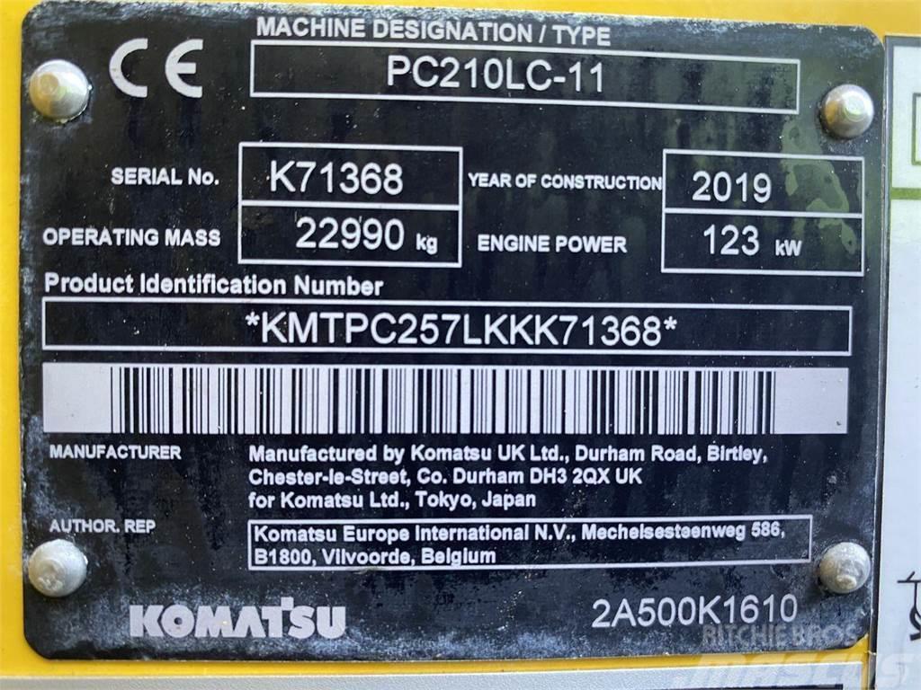Komatsu PC210LC-11 Rupsgraafmachines