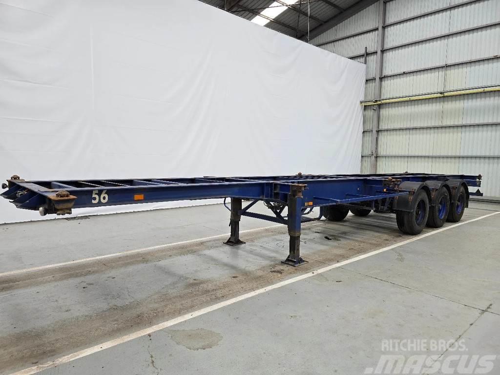 LAG 0-3-36.5 B / 2x20,30,40,45ft / LAMMES - BLAT - SPR Containerchassis