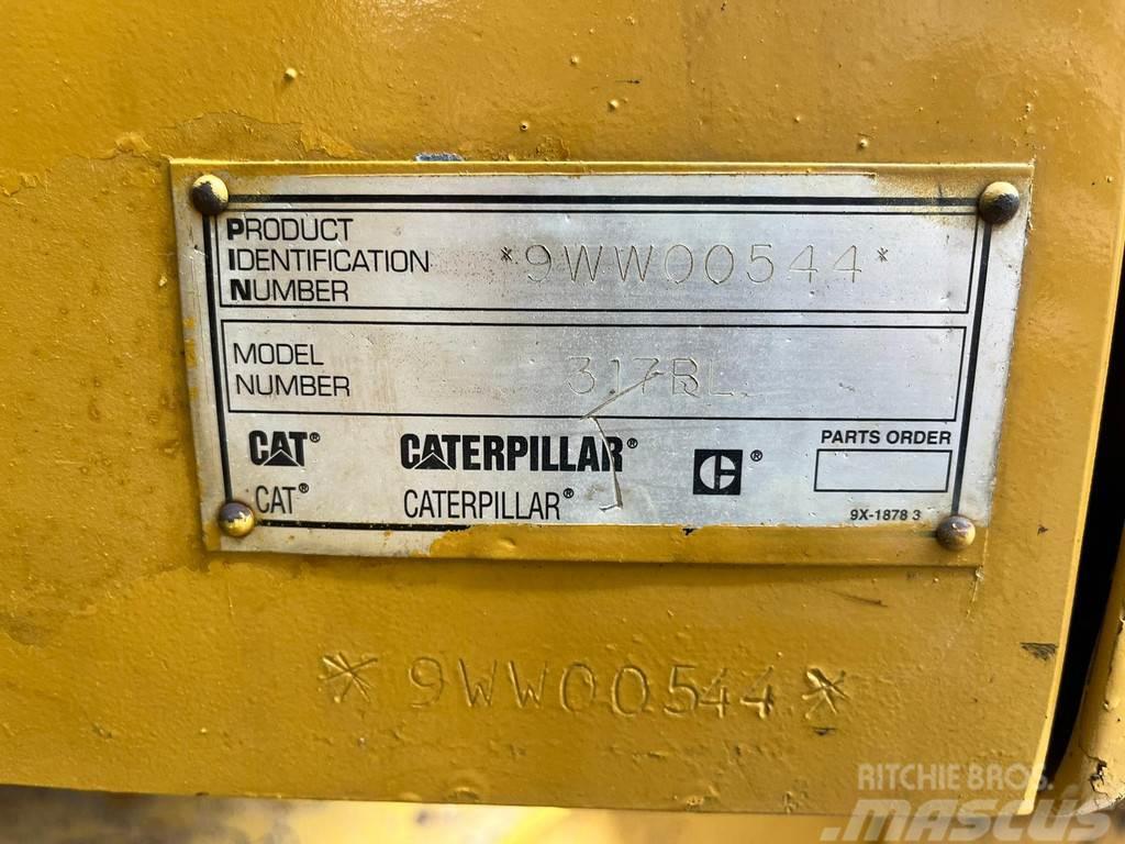 CAT 317BL - CE certified / Triple boom Rupsgraafmachines