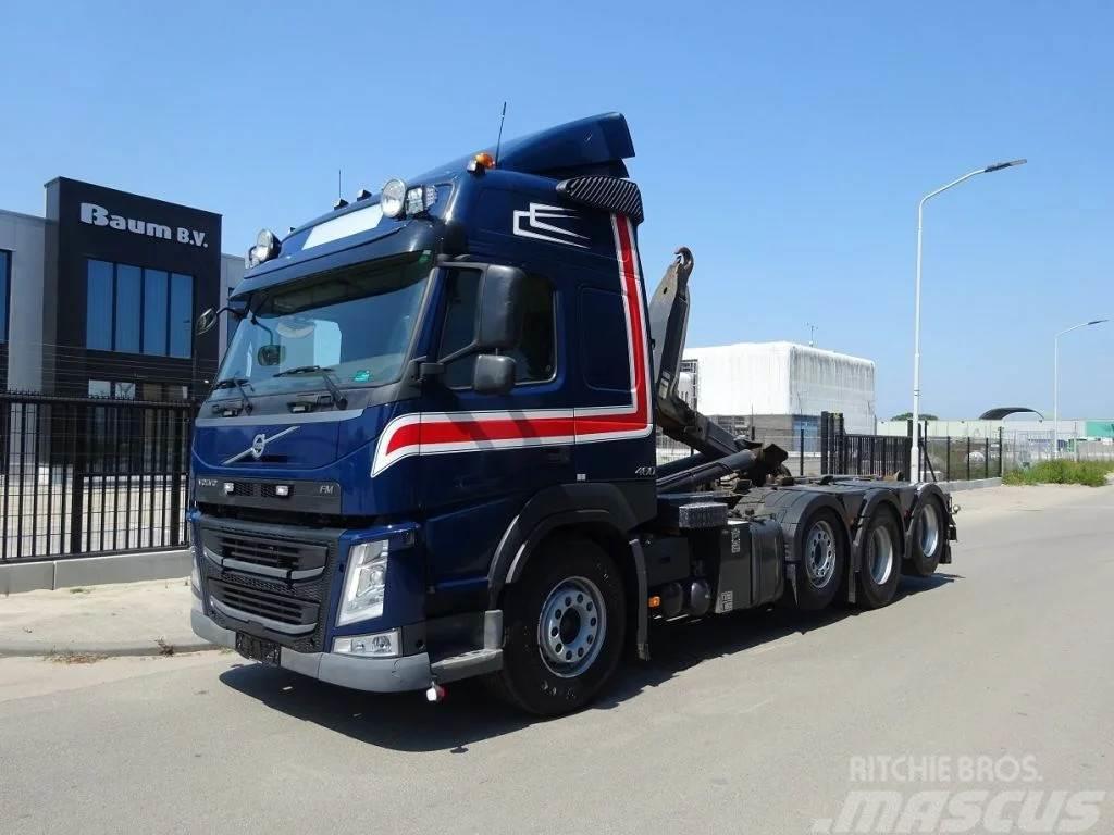 Volvo FM 460 8X2 EURO 6 HAAKSYSTEEM / PERFECT CONDITION Vrachtwagen met containersysteem