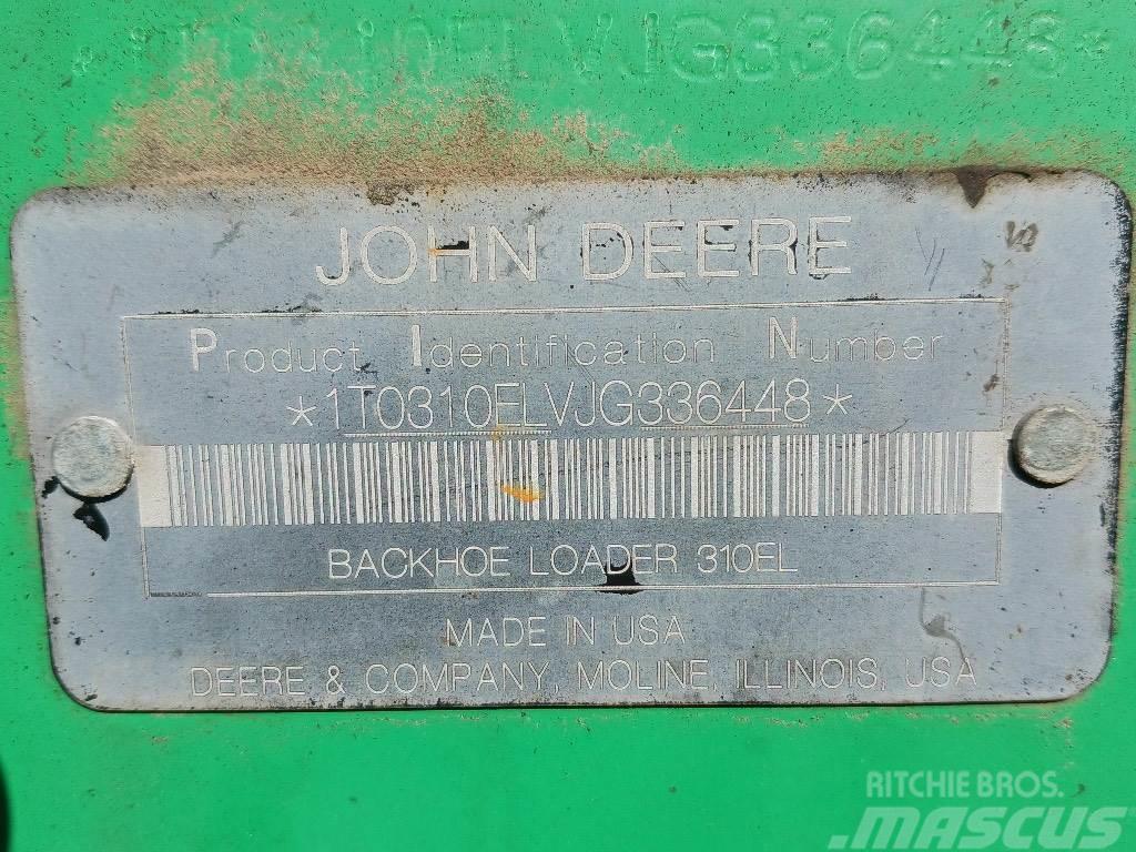 John Deere 310L EP Graaf-laadcombinaties
