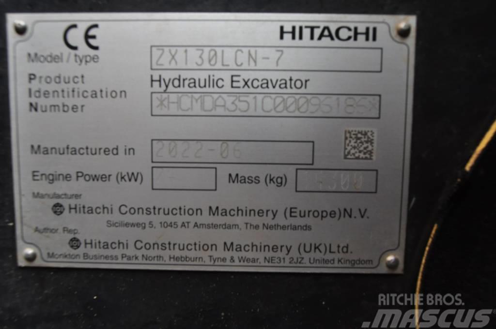 Hitachi ZX 130 LCN-7 Rupsgraafmachines