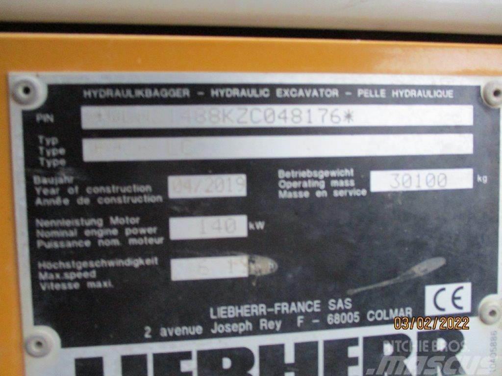 Liebherr R 926 Litronic Rupsgraafmachines