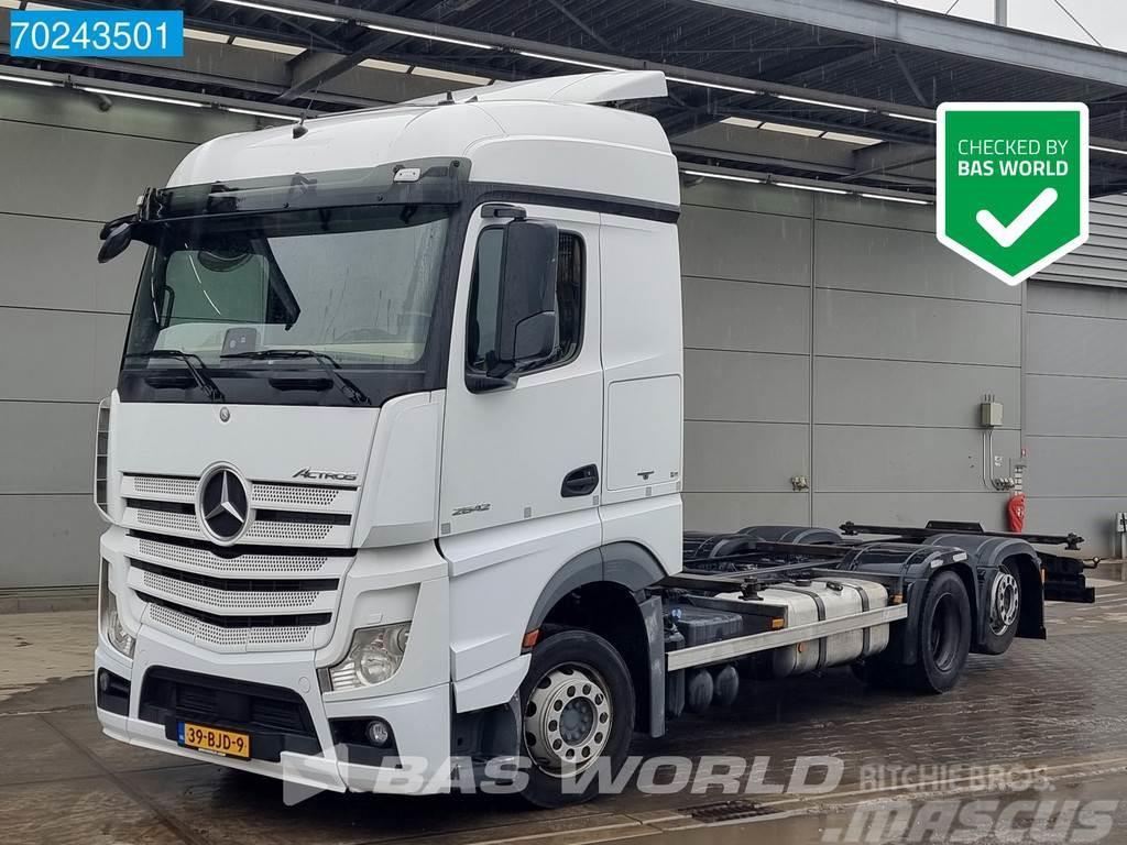Mercedes-Benz Actros 2642 6X2 NL-Truck Liftachse Euro 6 Containertrucks met kabelsysteem