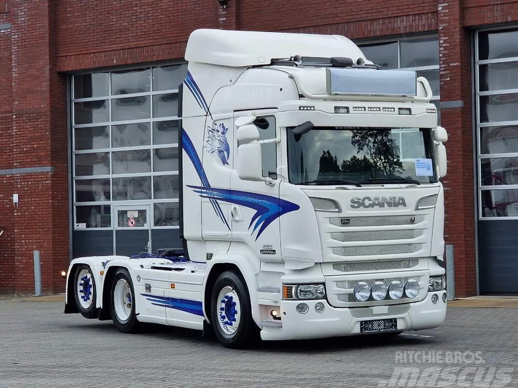 Scania R520 V8 Highline 6x2 - Retarder - Full air - Leath Trekkers