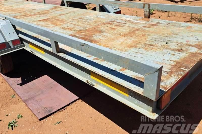  Double Axle Flatbed Trailer Anders
