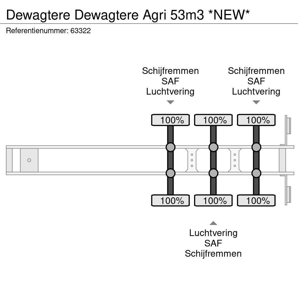  Dewagtere Agri 53m3 *NEW* Overige opleggers