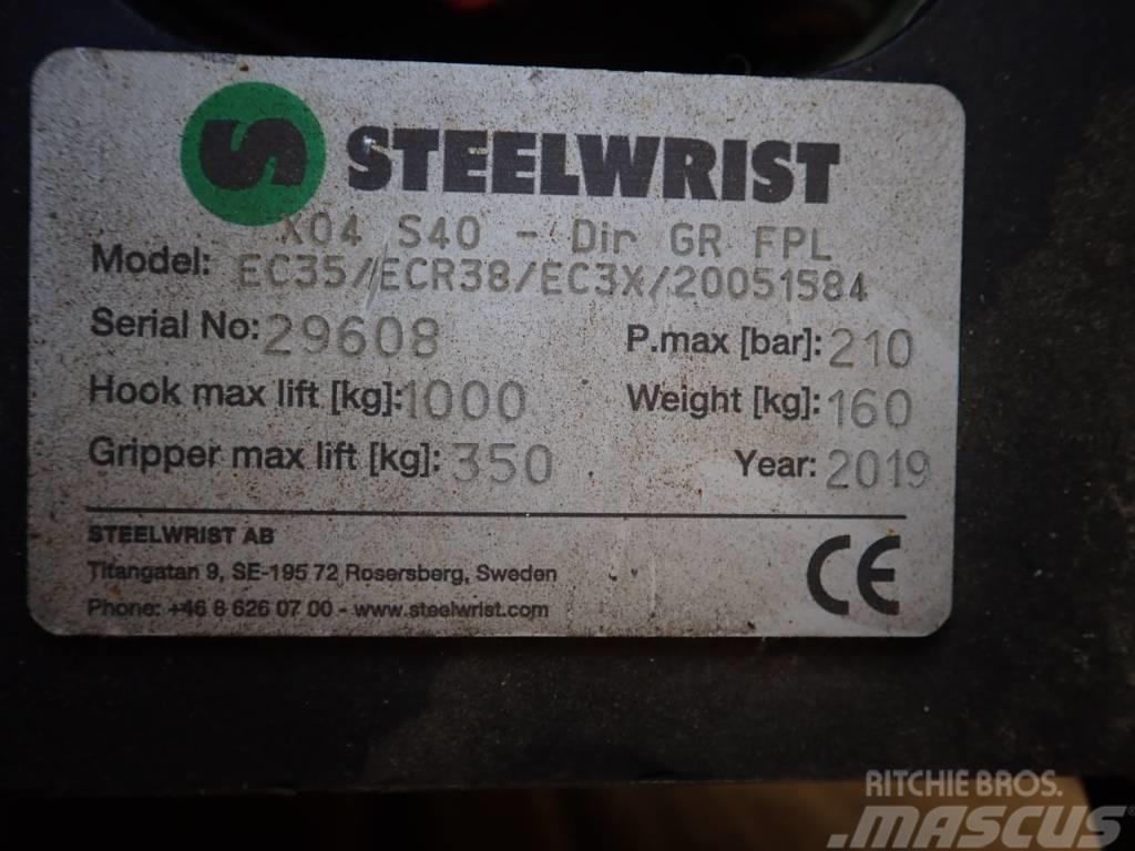 Steelwrist Tiltrotator X04, passend zu Volvo ECR35 Overige componenten