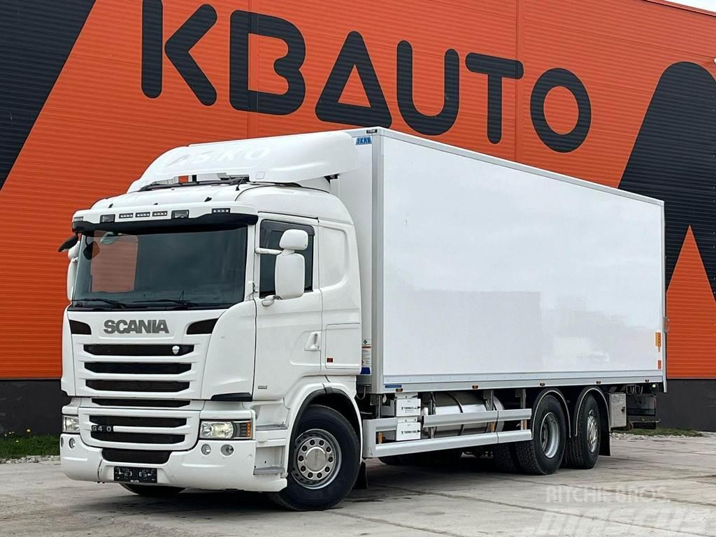 Scania G 450 6x2*4 THERMOKING CO2 / BOX L=8468 mm Koelwagens