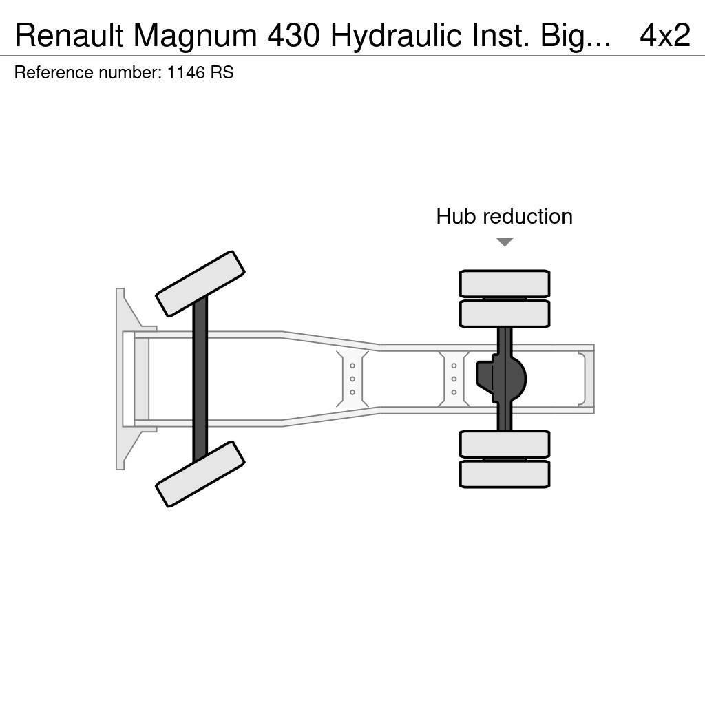 Renault Magnum 430 Hydraulic Inst. Big Axle Good Condition Trekkers