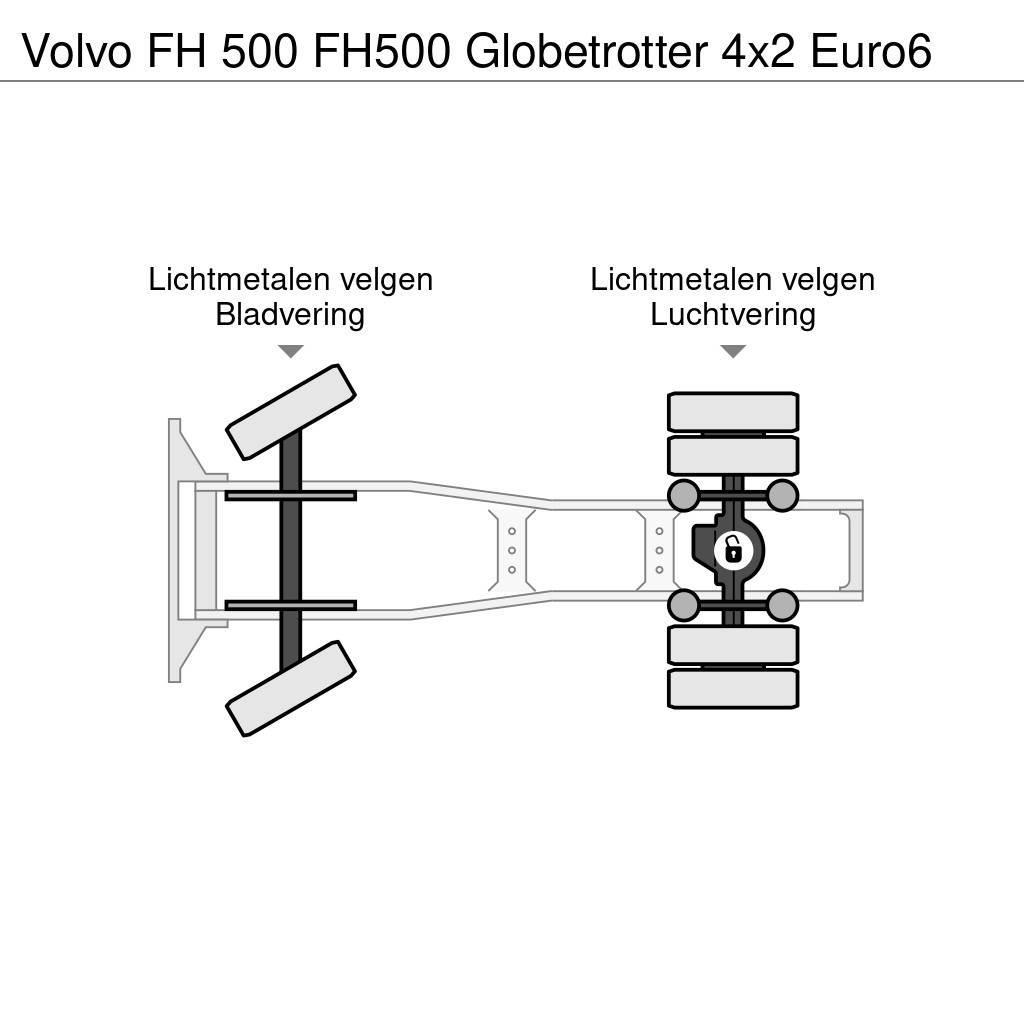 Volvo FH 500 FH500 Globetrotter 4x2 Euro6 Trekkers