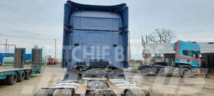 Scania 420 Vlakke laadvloer met kraan