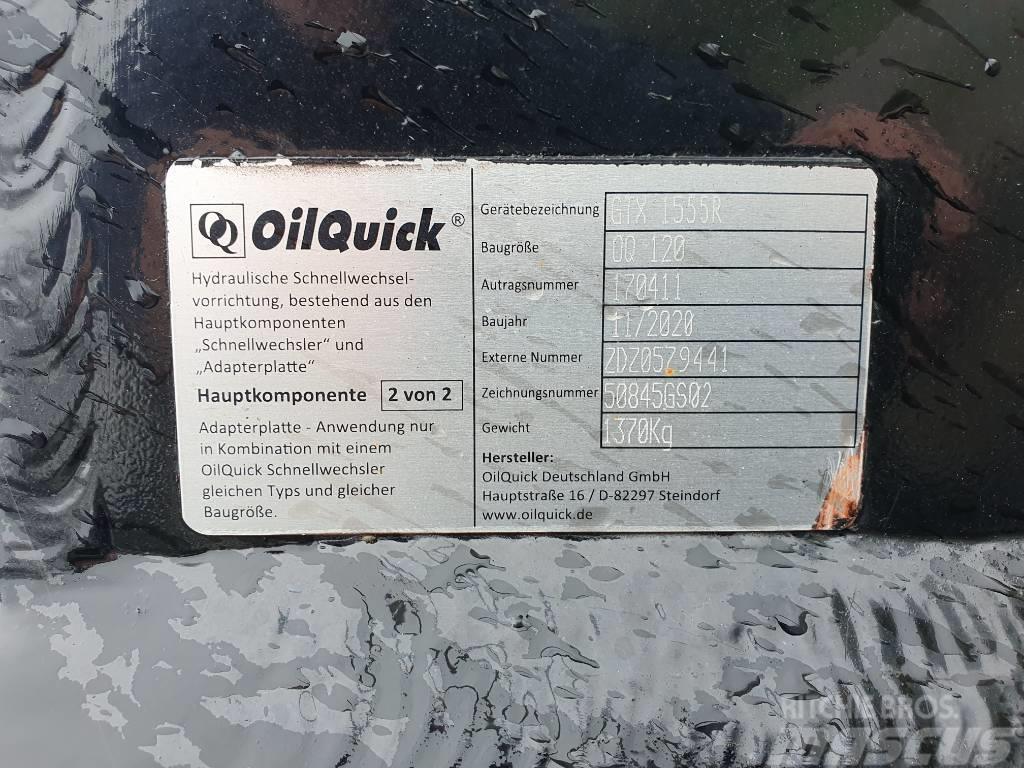 OilQuick Hammer-Schraubadapter OQ120 Snelkoppelingen