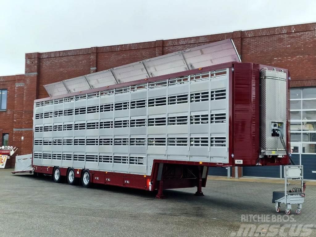 Pezzaioli New 5 stock Livestock trailer - Water & Ventilatio Veetransport oplegger