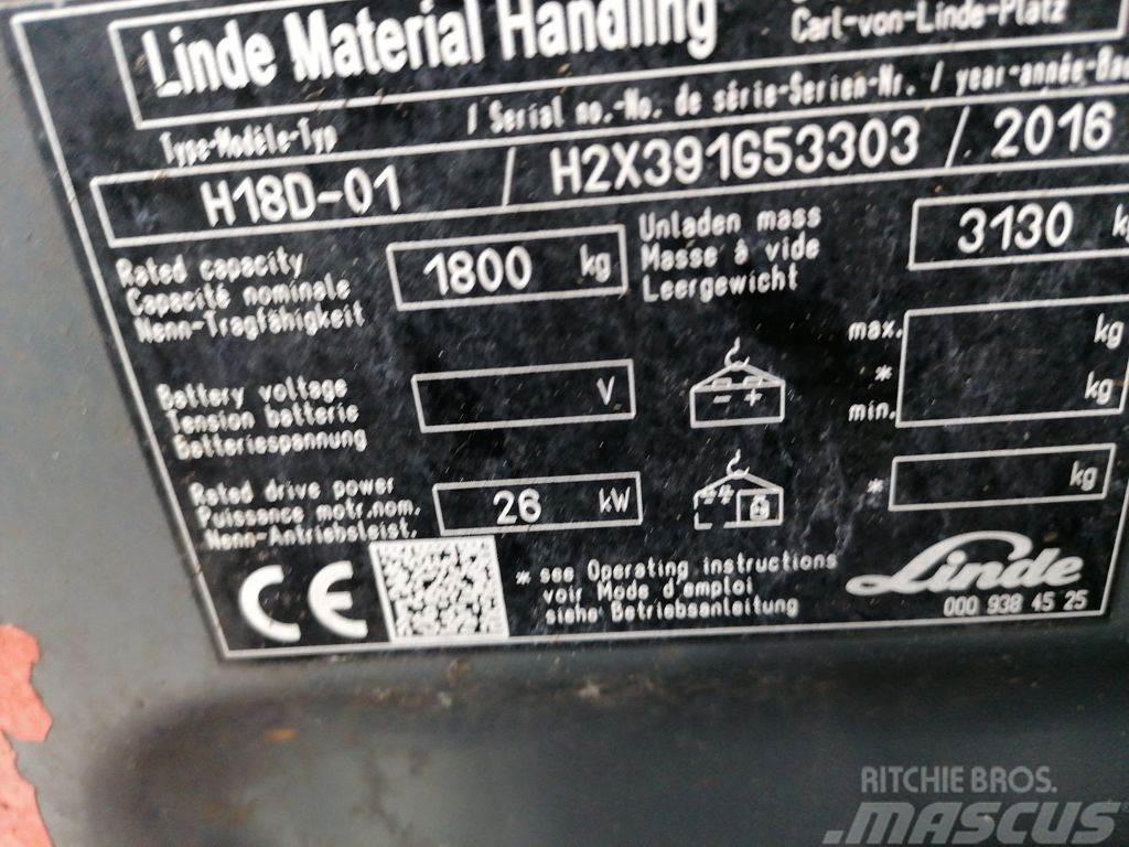 Linde H18D-02 Diesel heftrucks