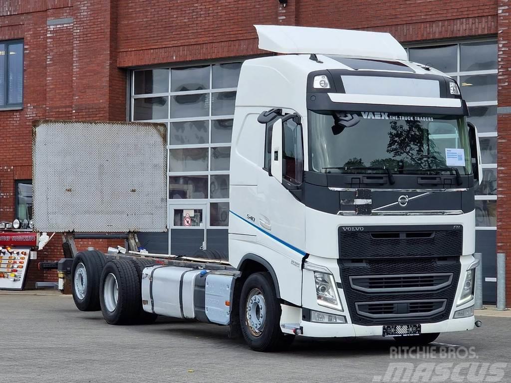 Volvo FH 13.540 Globetrotter 6x2 chassis - Loadlift Zepr Chassis met cabine